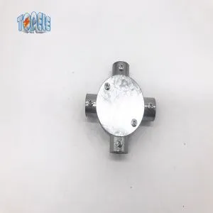 4 utas terminál elektromos alumínium csatlakozó doboz