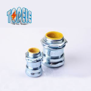 EMT vezetékes acél kompressziós csatlakozó