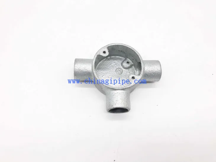 Háromutas csatlakozó doboz -temperöntvény vasaló